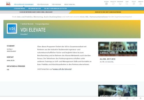 
                            11. VDI ELEVATE | think ING.