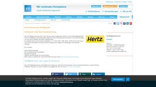 
                            11. VDI-Hertz # 1 Club Gold - VDI Verein Deutscher Ingenieure