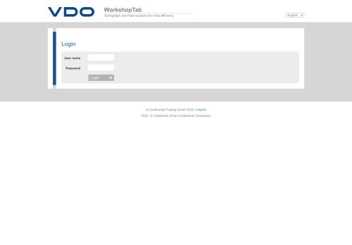 
                            6. VDO WorkshopTab - Login