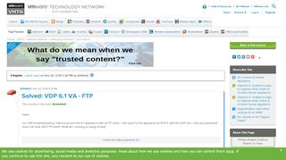 
                            13. VDP 6.1 VA - FTP |VMware Communities