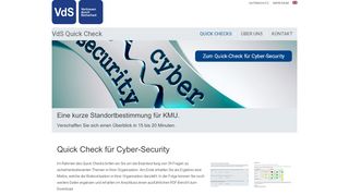 
                            7. VdS Quick Check | Eine kostenfreie erste Einschätzung zum Stand ...