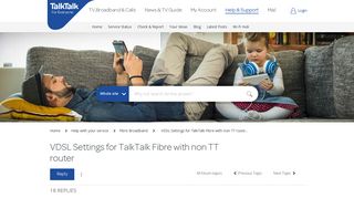 
                            8. VDSL Settings for TalkTalk Fibre with non TT route... - ...