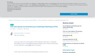 
                            7. VDSL über OpenAccess-Vereinbarung in Sindelfingen-Maichingen ...