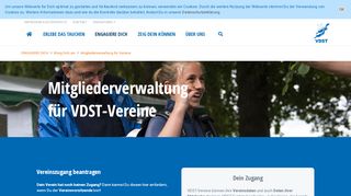 
                            2. VDST: Zur Mitgliederverwaltung