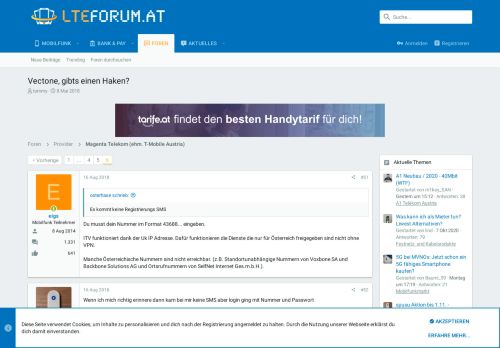 
                            12. Vectone, gibts einen Haken? | LTE-Forum Österreich