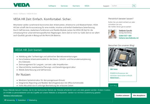 
                            2. VEDA HR Zeit Software