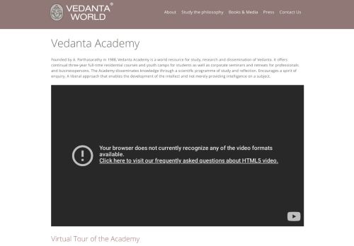 
                            2. Vedanta Academy