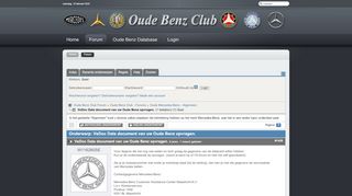 
                            7. VeDoc Data document van uw Oude Benz opvragen. - Oude Benz Club