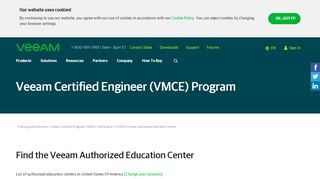 
                            4. Veeam Authorized Education Centers