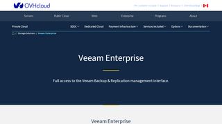 
                            12. [Veeam Backup & Replication - Veeam Enterprise : VM backup - OVH]