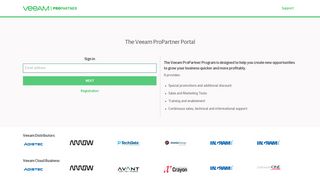 
                            1. Veeam ProPartner Portal