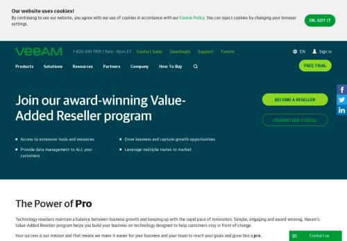 
                            2. Veeam ProPartner Program – Your Success is Our Mission