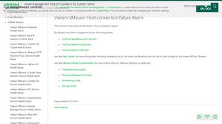 
                            3. Veeam VMware: Host connection failure Alarm - Veeam MP for ...