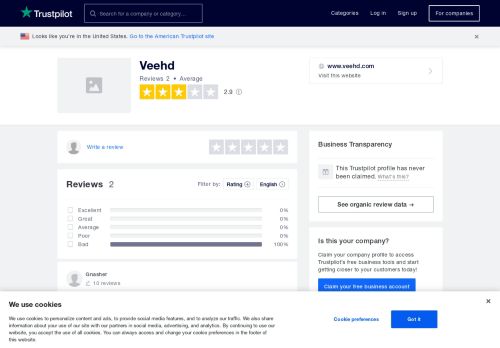 
                            10. Veehd Reviews | Read Customer Service Reviews of www.veehd.com