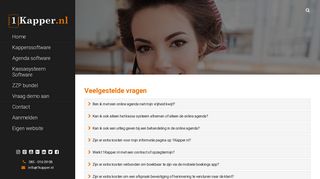 
                            7. Veel gestelde vragen over 1Kapper.nl - Kapperssoftware - 1Kapper.nl