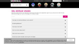 
                            6. veel gestelde vragen - WOWdeal.nl – Ontdek, beleef & geniet