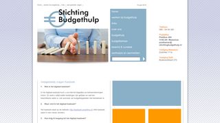 
                            8. Veelgestelde vragen Kasboek - Stichting Budgethulp