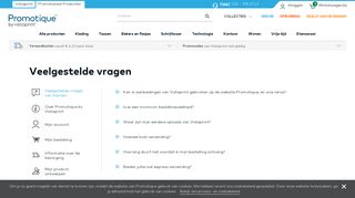 
                            11. Veelgestelde vragen · Promotique by Vistaprint