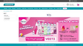 
                            11. VEET | Watsons Malaysia