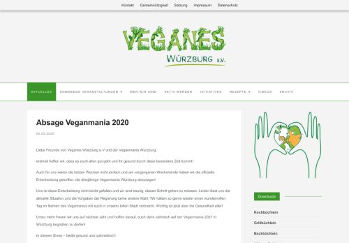 
                            11. Veganes Würzburg e.V. – Veganes Leben in und um Würzburg