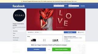 
                            10. Vegas Cosmetics GmbH - Startseite | Facebook