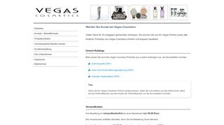 
                            7. Vegas Cosmetics - Kundenbestellung