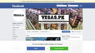 
                            3. Vegas cosmetics - Página inicial | Facebook