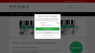 
                            4. Vegas Cosmetics Produkte bestellen