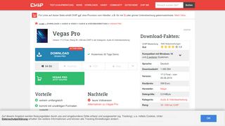 
                            8. Vegas Pro Download – kostenlos – CHIP