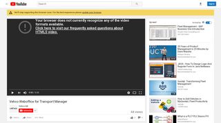 
                            9. Vehco Weboffice for Transport Manager - YouTube