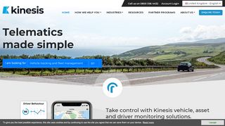 
                            9. Vehicle Tracking and Vehicle Telematics Solutions from Kinesis.