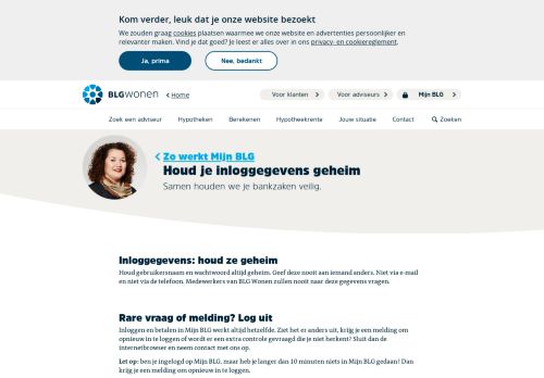 
                            2. Veilig inloggen - BLG Wonen - BLG Wonen