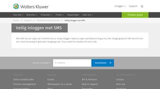 
                            4. Veilig inloggen met SMS - Twinfield - Wolters Kluwer