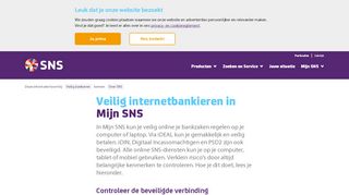 
                            5. Veilig internetbankieren met Mijn SNS - SNS Bank