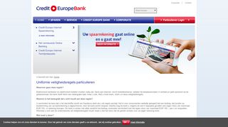 
                            7. veiligheidsregels particulieren | Credit Europe Bank