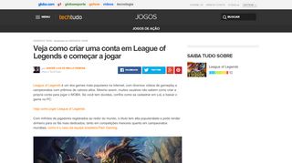 
                            4. Veja como criar uma conta em League of Legends e começar a jogar ...