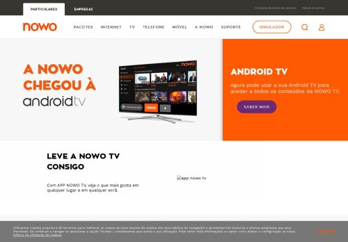 
                            11. Veja TV em qualquer lugar com a App NOWO TV - NOWO