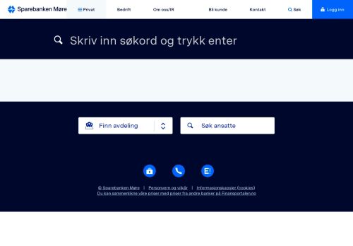 
                            2. Velkommen til Sparebanken Møre - Sparebanken Møre