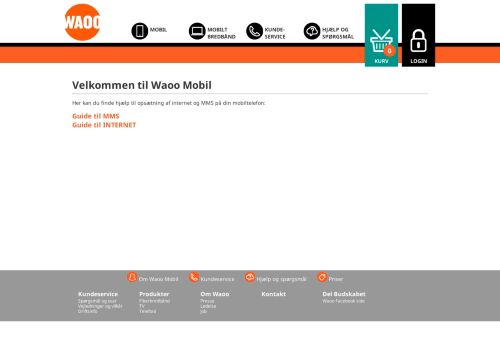 
                            6. Velkommen til Waoo Mobil - Waoo! Mobil