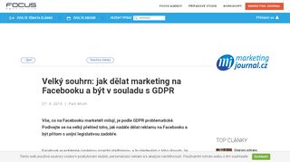 
                            12. Velký souhrn: jak dělat marketing na Facebooku a být v souladu s ...