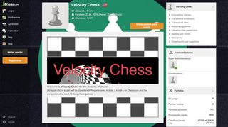 
                            1. Velocity Chess - Club de ajedrez - Chess.com