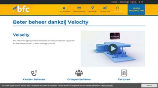 
                            12. Velocity Fleet Management System voor tankkaarten en Kinesis