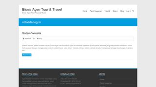 
                            2. velosita log in Archives | Bisnis Agen Tour & Travel