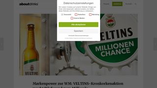 
                            5. VELTINS-Kronkorkenaktion macht Pilsfreund zum Millionär | about ...