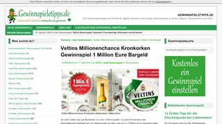 
                            4. Veltins Millionenchance Kronkorken Gewinnspiel 1 Million Euro Bargeld