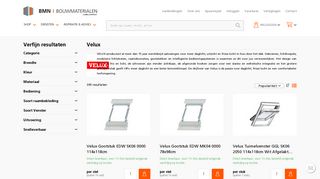 
                            7. Velux - BMN Bouwmaterialen groothandel