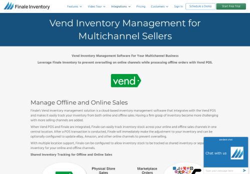 
                            7. Vend Inventory Management | Free 14-Day Trial - Finale Inventory