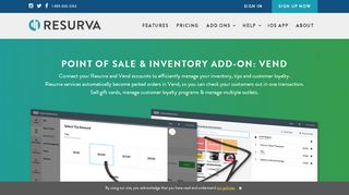 
                            8. Vend Point of Sale Integration | Resurva