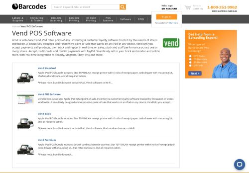 
                            8. Vend POS Software - Same Day Shipping. Low Prices, Always.