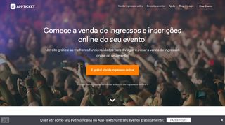 
                            10. Venda ingressos online do seu evento - AppTicket